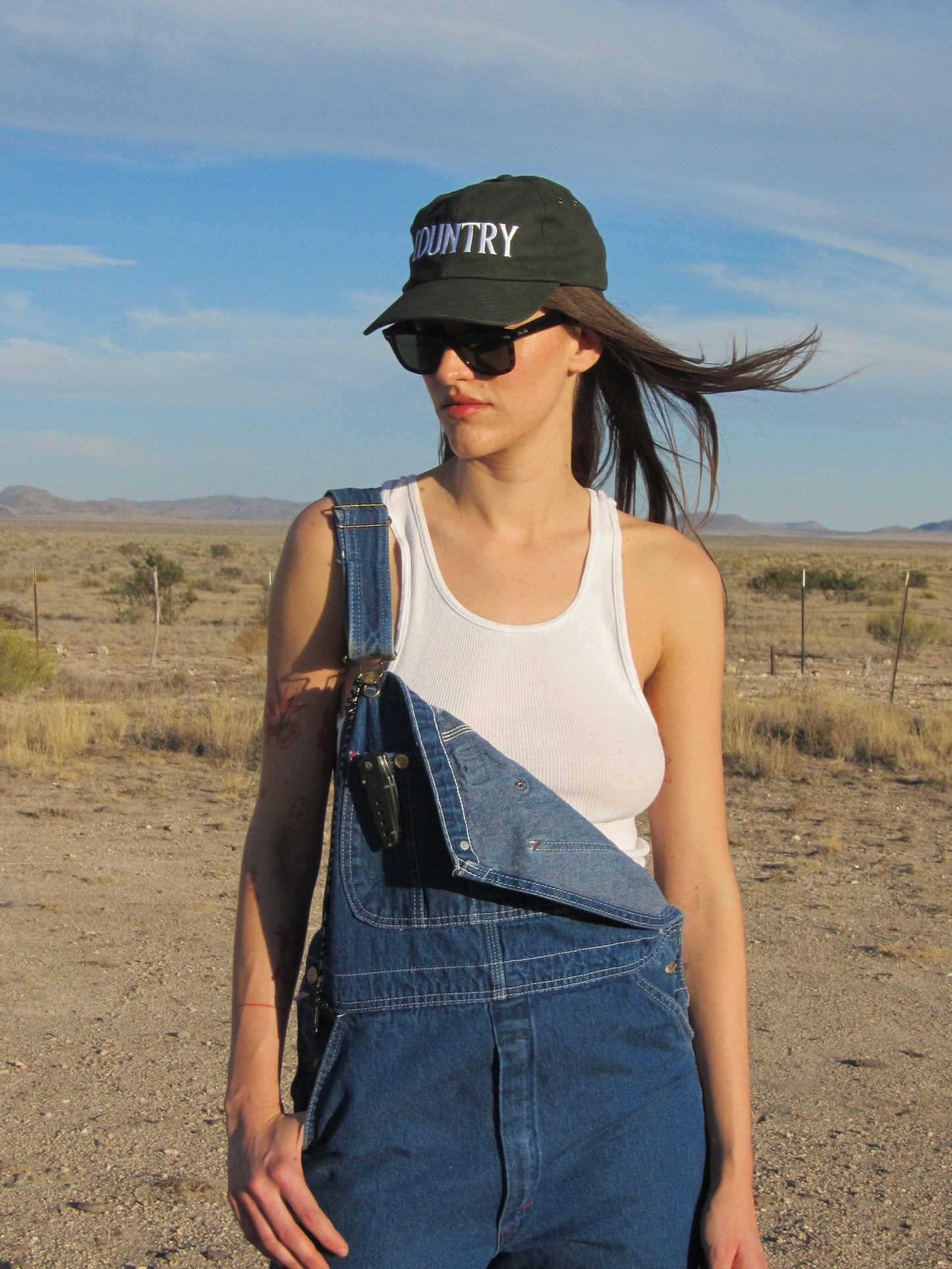 COUNTRY CAP - DARK GREEN