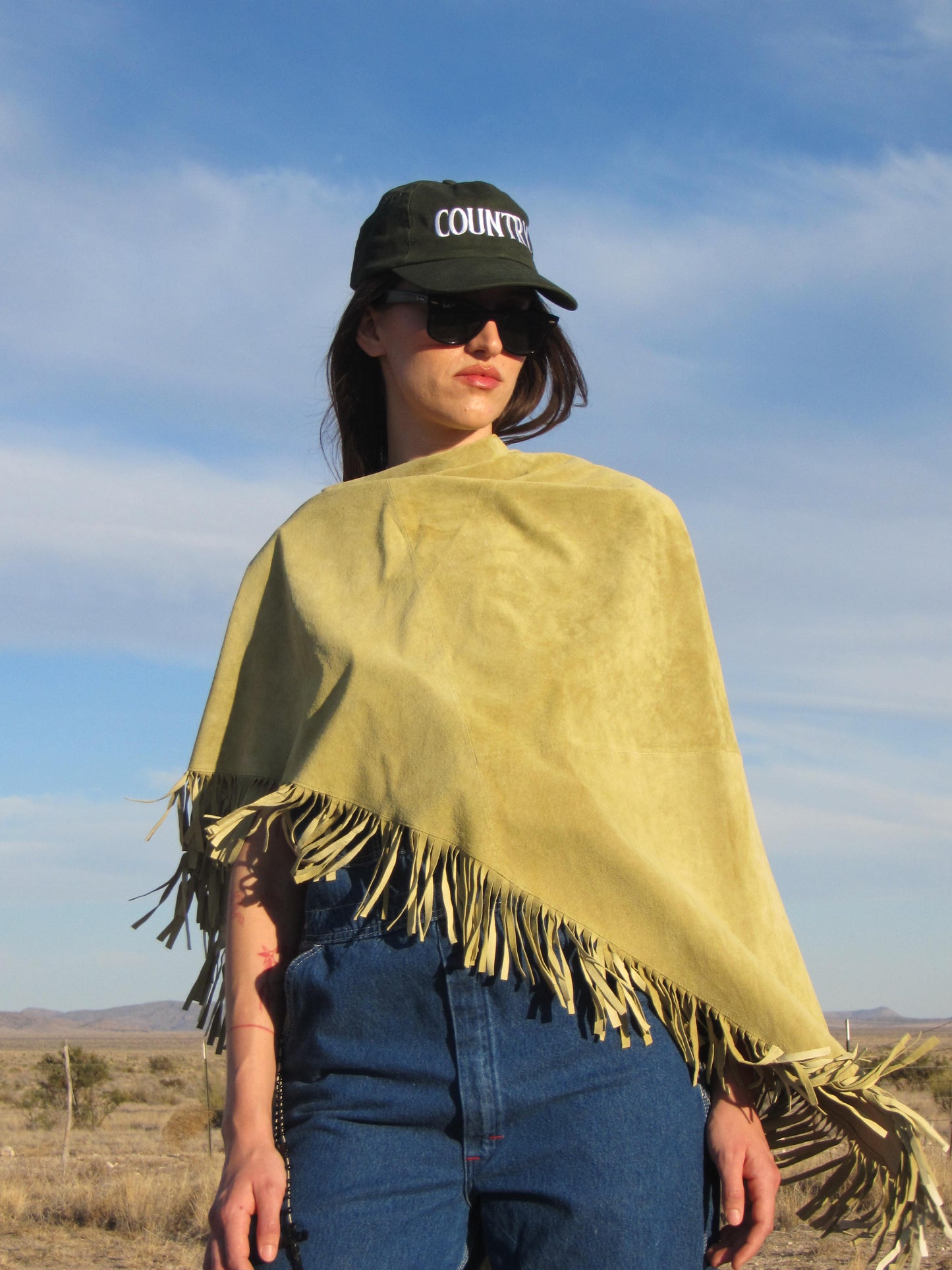 COUNTRY CAP - DARK GREEN