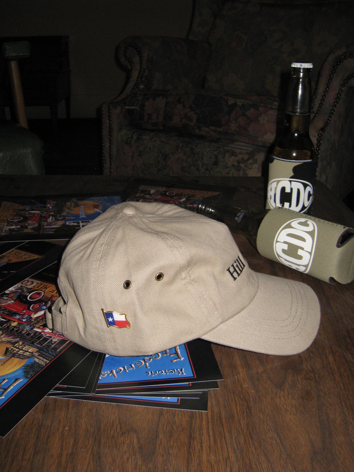 HILL COUNTRY DAD CAP - KHAKI